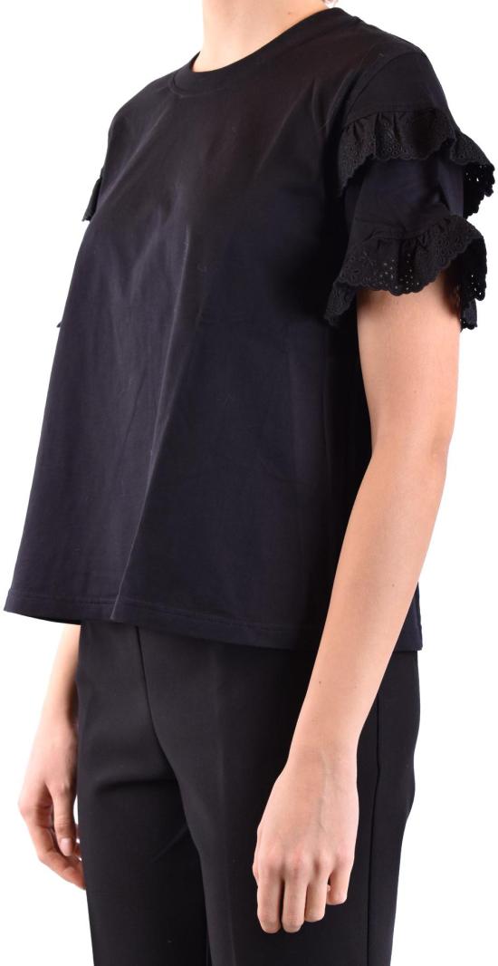  알렉산더 맥퀸 반팔 티셔츠 555487RMH191000 BLACK - ALEXANDER MCQUEEN