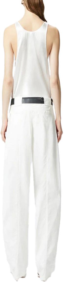 25SS 핑코 민소매 티셔츠 104670A2JRZ05 WHITE - PINKO