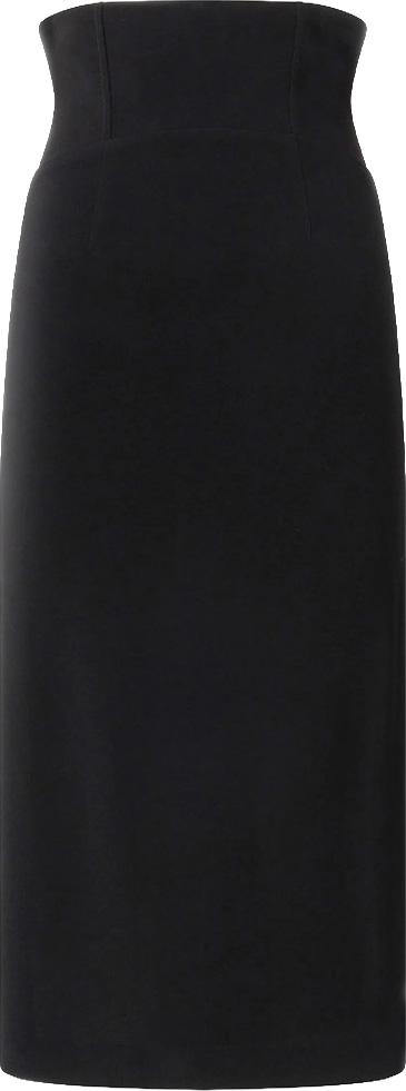 26SS 핑코 미디 스커트 106485A2Q2Z99 BLACK