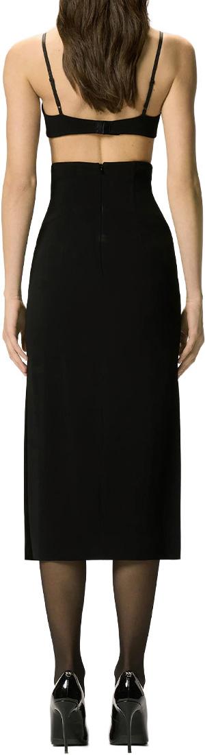 26SS 핑코 미디 스커트 106485A2Q2Z99 BLACK - PINKO