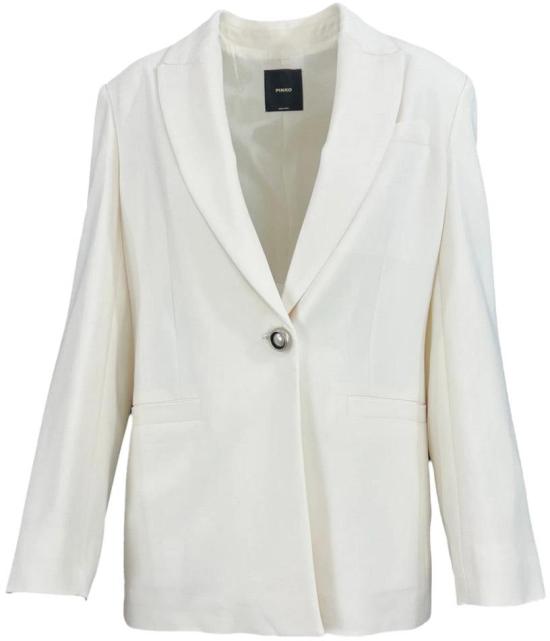 25SS 핑코 수트 자켓 104883A213Z07 WHITE