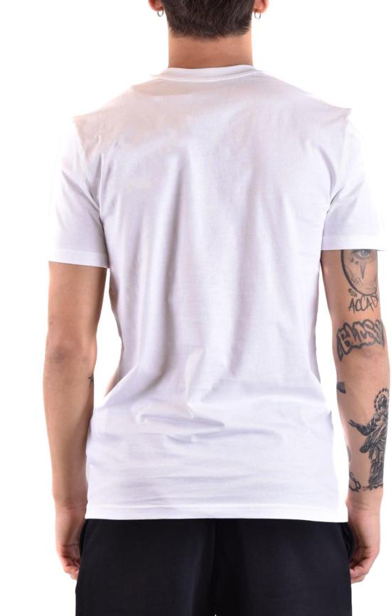  모스키노 반팔 티셔츠 ZPJ071920411001 WHITE - MOSCHINO