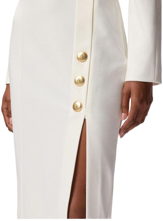 25FW 핑코 미디 스커트 105458A24CZ05 WHITE - PINKO