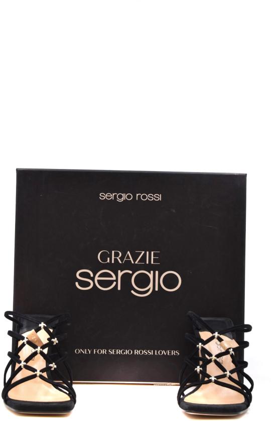  세르지오로시 샌들 A92400MCAZ011000110 BLACK - SERGIO ROSSI