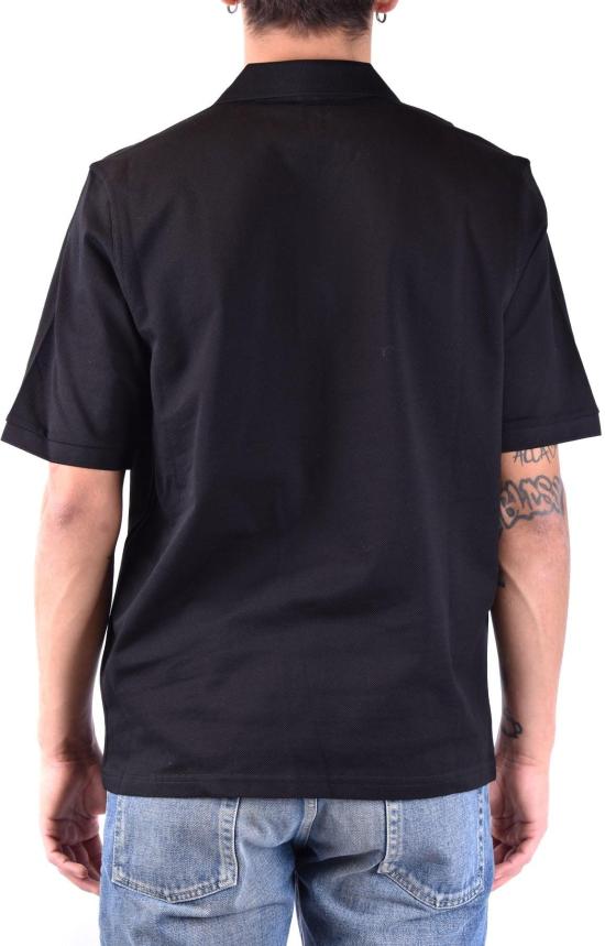  생로랑 폴로 티셔츠 BMK454127Y2TD11039 BLACK - SAINT LAURENT