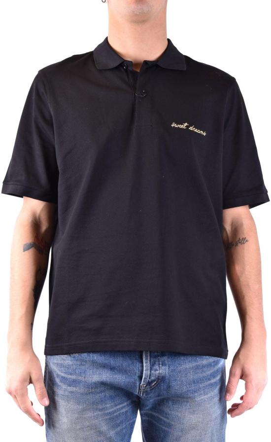  생로랑 폴로 티셔츠 BMK454127Y2TD11039 BLACK