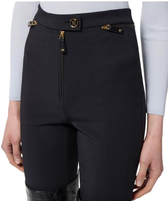25FW 엘리자베타프랜치 데님 팬츠 PA10856E2110 BLACK - ELISABETTA FRANCHI