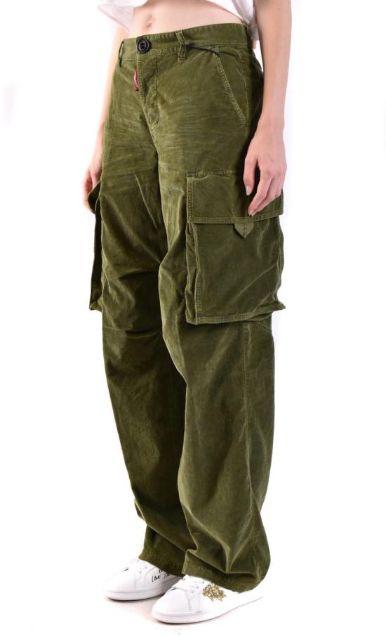  디스퀘어드2 스트레이트 팬츠 S72KA1216S54097693 GREEN - DSQUARED2