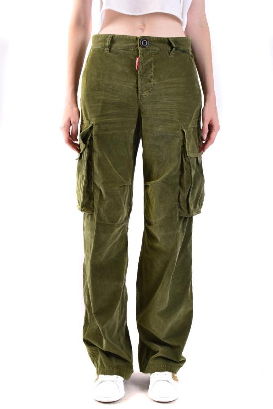  디스퀘어드2 스트레이트 팬츠 S72KA1216S54097693 GREEN - DSQUARED2