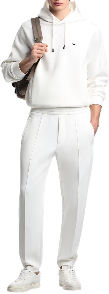 26SS 엠포리오 아르마니 스웨터 EM004531AF10013U0003 WHITE - EMPORIO ARMANI