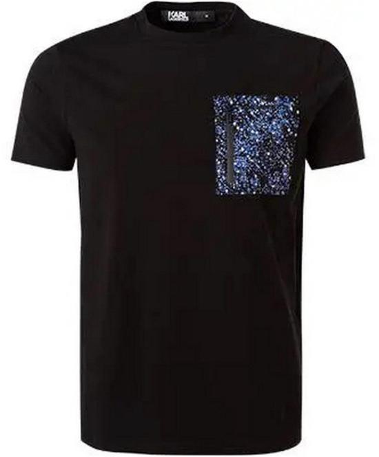  칼라거펠트 반팔 티셔츠 755084531221990 BLACK