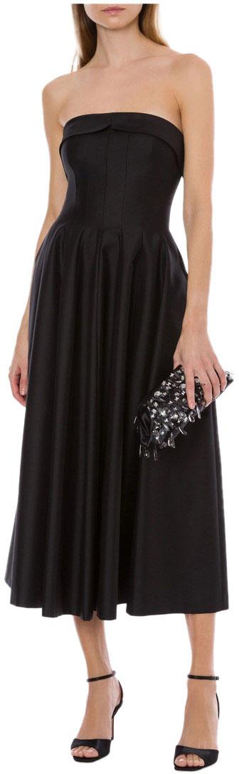 25FW 알베르타 페레티 롱 원피스 A042266360555 BLACK - ALBERTA FERRETTI