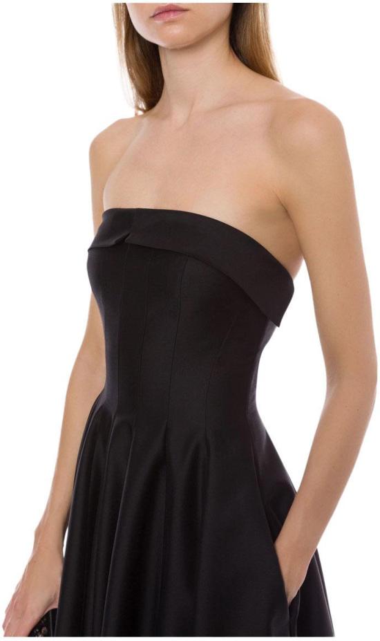 25FW 알베르타 페레티 롱 원피스 A042266360555 BLACK - ALBERTA FERRETTI