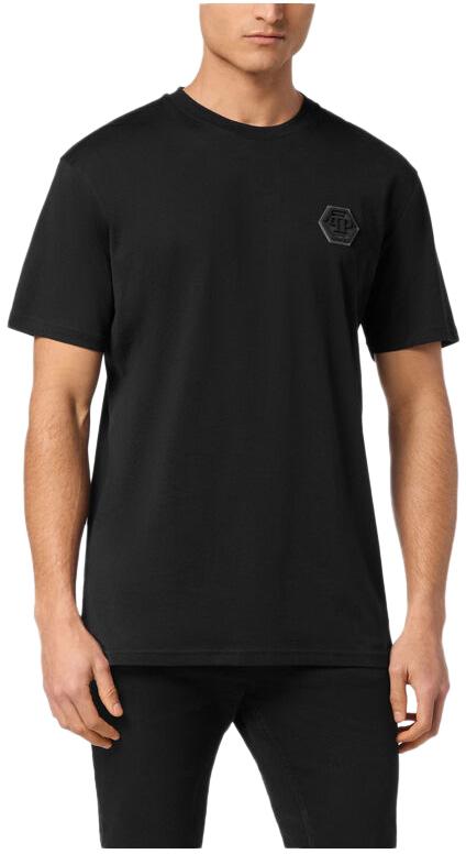  필립 플레인 반팔 티셔츠 PAECMTK8109PJY002N0202 BLACK - PHILIPP PLEIN