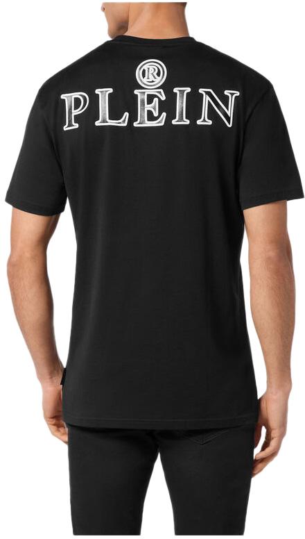  필립 플레인 반팔 티셔츠 PAECMTK8109PJY002N0202 BLACK - PHILIPP PLEIN