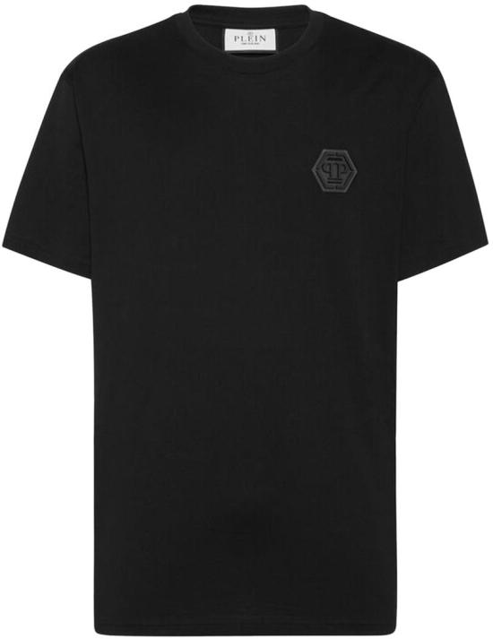  필립 플레인 반팔 티셔츠 PAECMTK8109PJY002N0202 BLACK