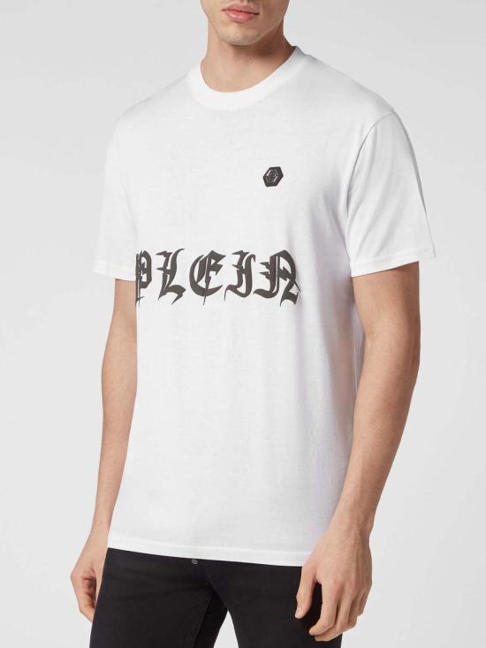  필립 플레인 반팔 티셔츠 PACCMTK6295PJY002N WHITE - PHILIPP PLEIN