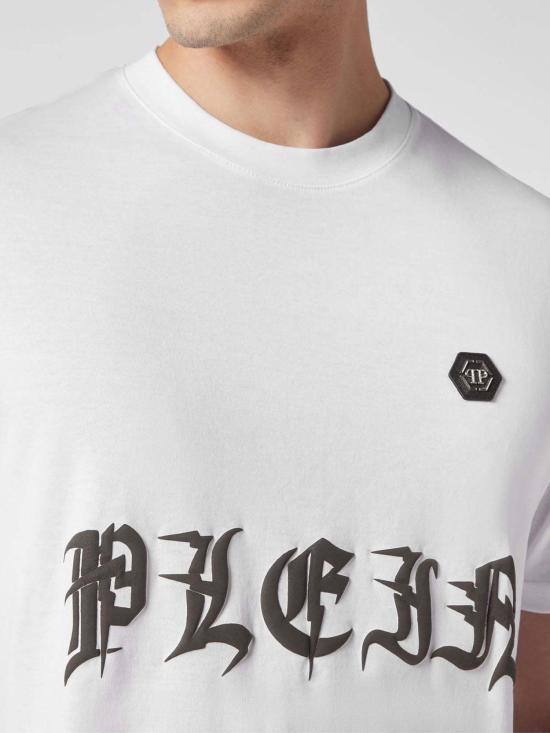  필립 플레인 반팔 티셔츠 PACCMTK6295PJY002N WHITE - PHILIPP PLEIN