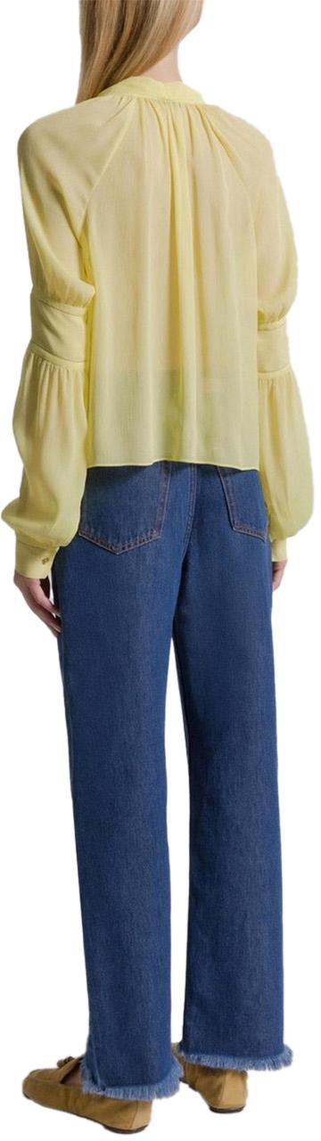 26SS 알베르타 페레티 탑 889781353518 YELLOW - ALBERTA FERRETTI