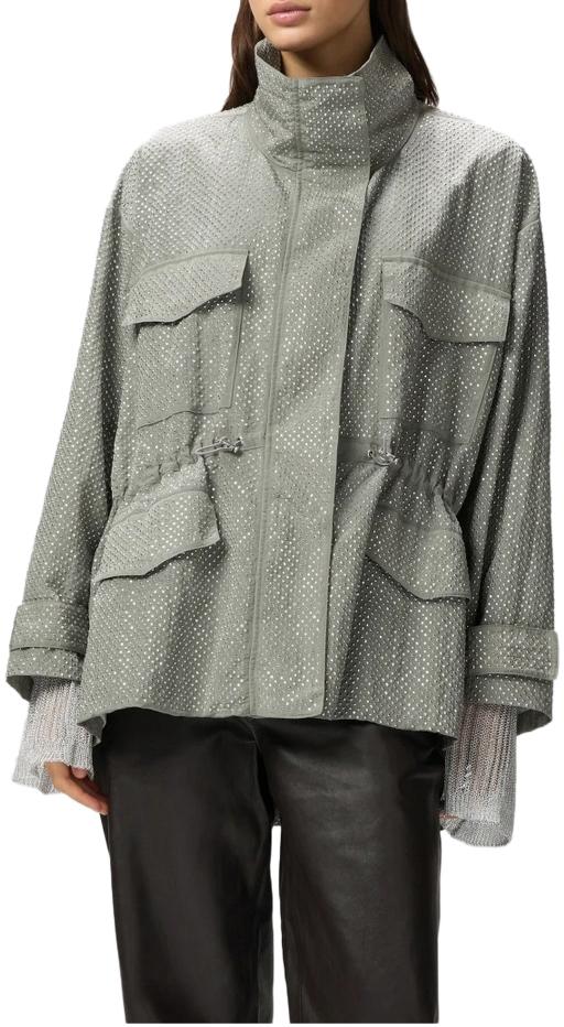 25SS 핑코 코트 104598A2BWI53 GREY - PINKO