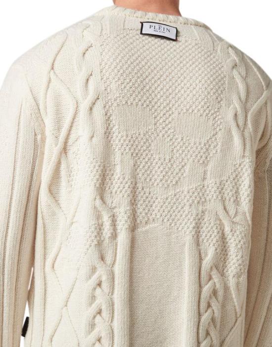  필립 플레인 스웨터 FACCMKO1273PKN002NWHITE - PHILIPP PLEIN