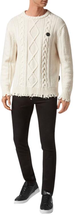  필립 플레인 스웨터 FACCMKO1273PKN002NWHITE - PHILIPP PLEIN