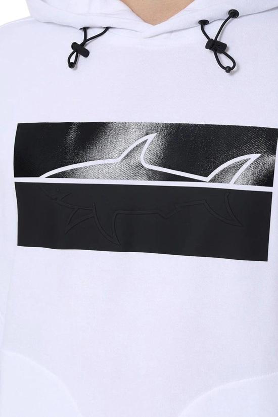  폴앤샤크 후드 티셔츠 13311882010 WHITE - PAUL & SHARK