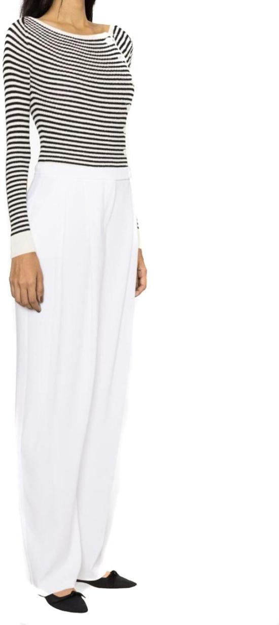  핑코 스트레이트 팬츠 1032357624Z15 WHITE - PINKO