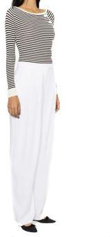  핑코 스트레이트 팬츠 1032357624Z15 WHITE - PINKO