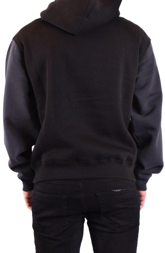  닐바렛 후드 티셔츠 NBV7JS206AV518S057 BLACK - NEIL BARRETT