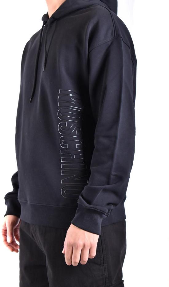  모스키노 후드 티셔츠 A171570281555 BLACK - MOSCHINO