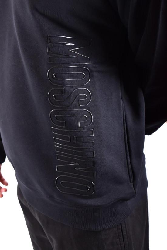  모스키노 후드 티셔츠 A171570281555 BLACK - MOSCHINO