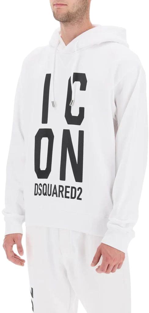  디스퀘어드2 후드 티셔츠 S79GU0108S25516100 WHITE - DSQUARED2