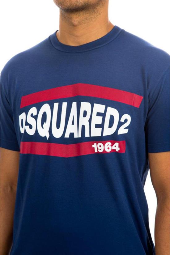  디스퀘어드2 반팔 티셔츠 S74GD0639S21600 BLUE - DSQUARED2