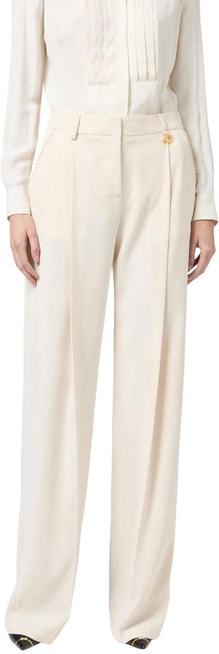 25SS 엘리자베타프랜치 스트레이트 팬츠 PA07251E2193 BEIGE - ELISABETTA FRANCHI