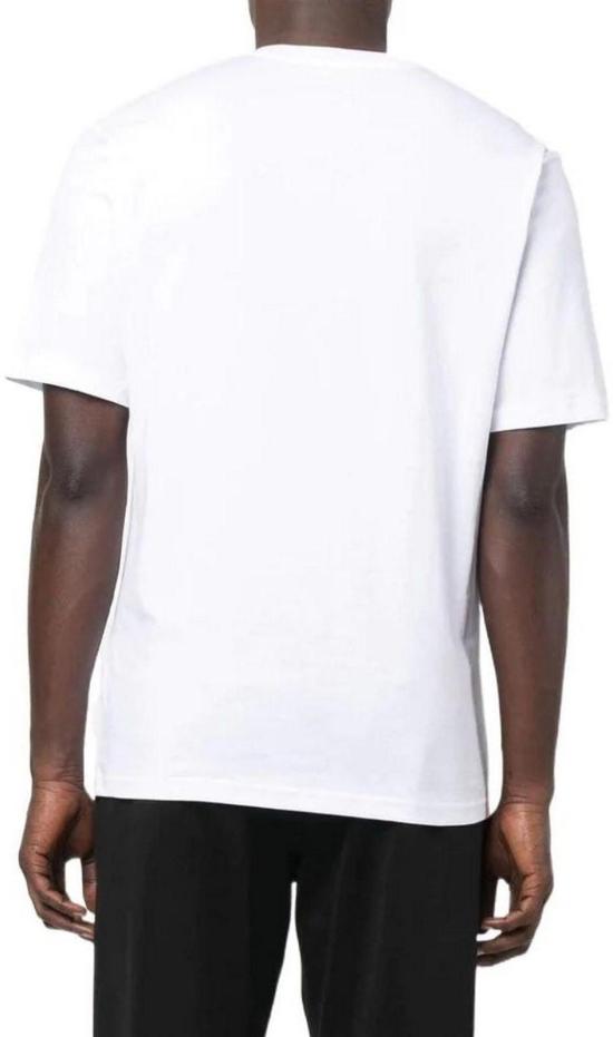 모스키노 반팔 티셔츠 ZZA072152411001 WHITE - MOSCHINO