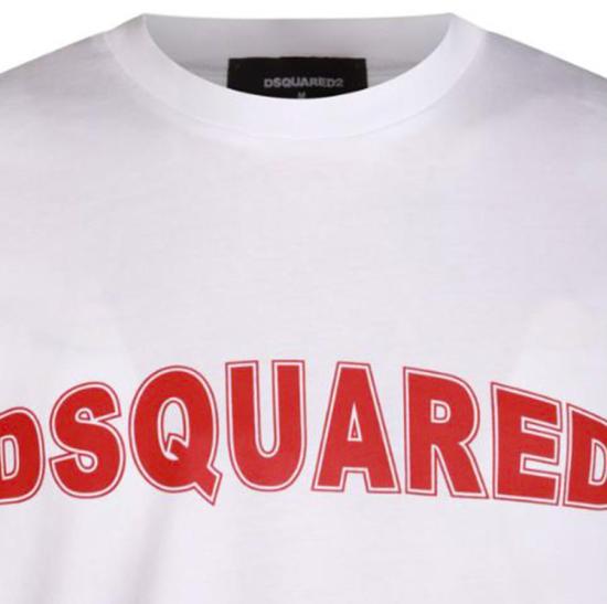  디스퀘어드2 탑 S71GD1452D20020100 WHITE - DSQUARED2