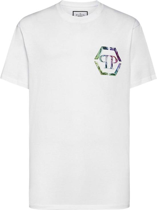  필립 플레인 탑 FACCMTK6275PJY002N01 WHITE