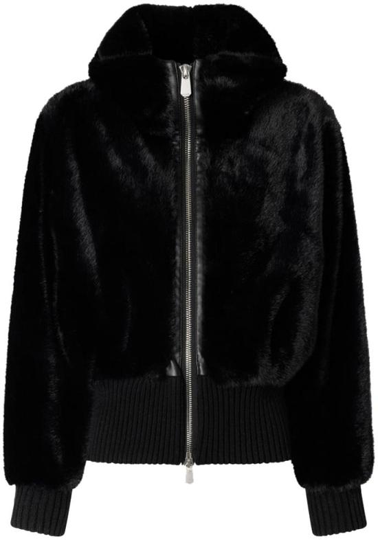 25FW 핑코 코트 105399A2PIZ99 BLACK