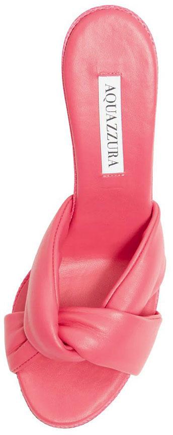  아쿠아주라 뮬/슬리퍼 OLEMIDS0WRNFXA PINK - AQUAZZURA