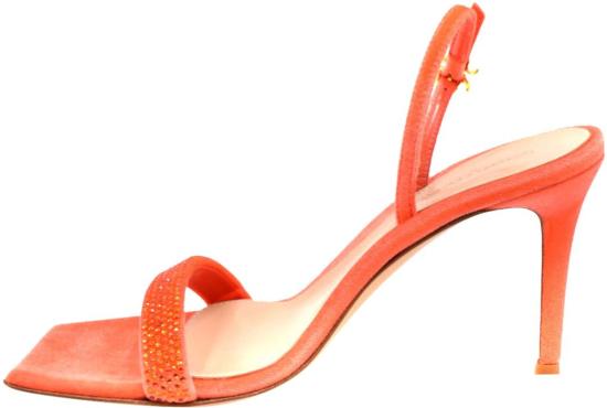  지안비토로시 샌들 G3219885RICCLLPOP ORANGE - GIANVITO ROSSI