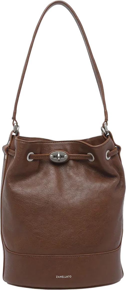 25FW 자넬라토 숄더백 0680002100000MZ1152 BROWN