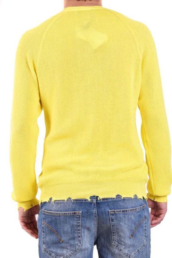 라니우스 스웨터 MGU1440CC1SOLE YELLOW - LANEUS