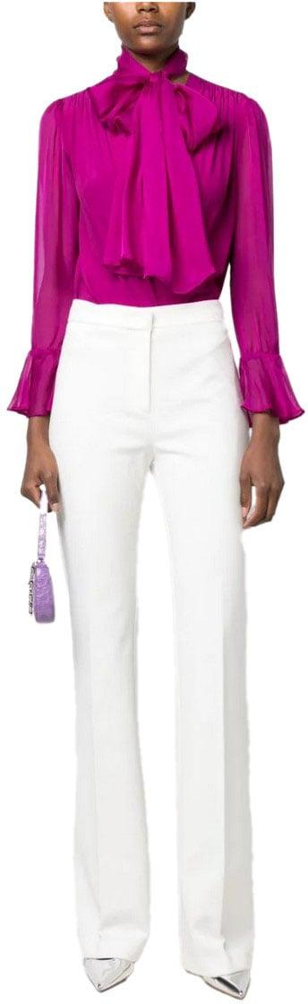 25FW 핑코 스트레이트 팬츠 100054A15MZ05 WHITE - PINKO