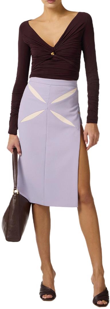26SS 엘리자베타프랜치 니트웨어 MD02962E2644 BROWN - ELISABETTA FRANCHI