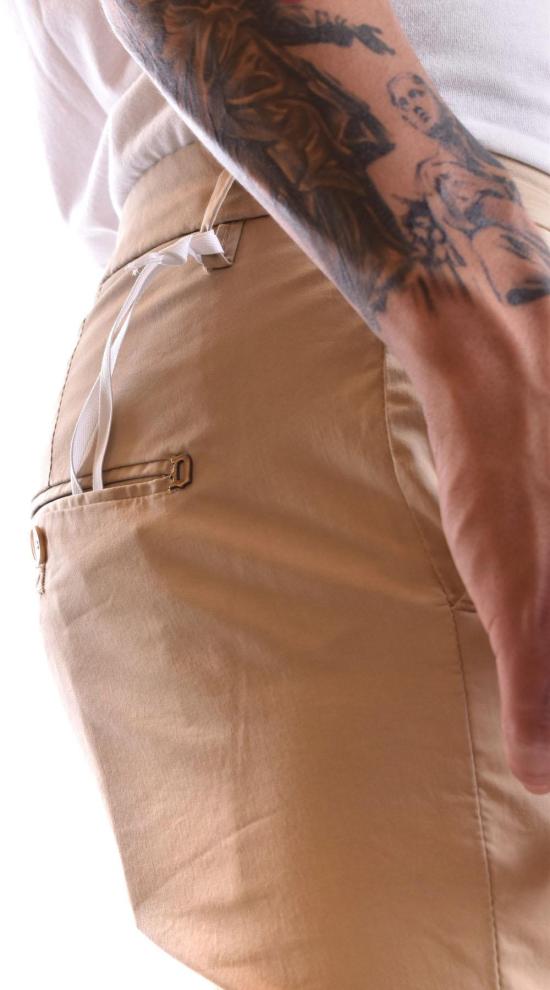 돈답 팬츠 UP518GSE046XCQ8025 BROWN - DONDUP