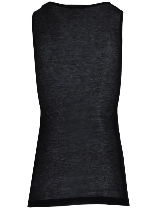 26FW 앤 드뮐미스터 민소매 티셔츠 B0011479FA359 099 BLACK - ANN DEMEULEMEESTER