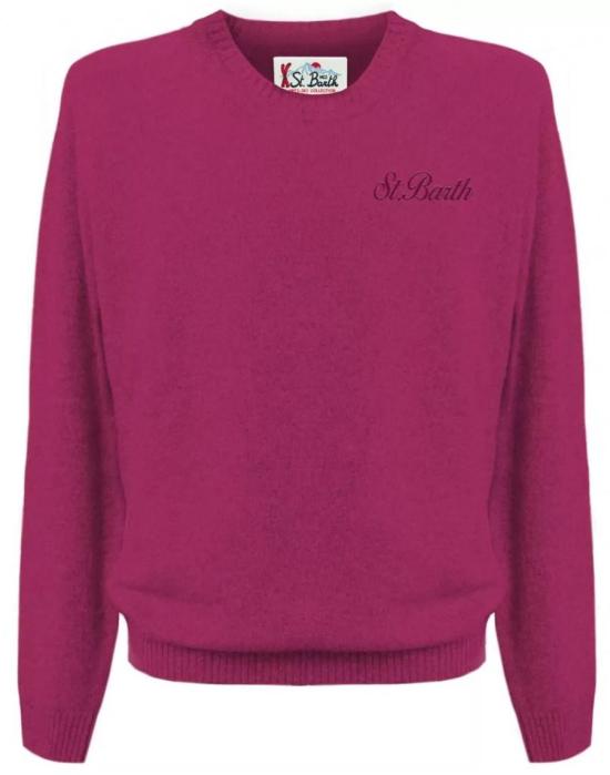  세인트바쓰 스웨터 STRETCH76PEONY PURPLE
