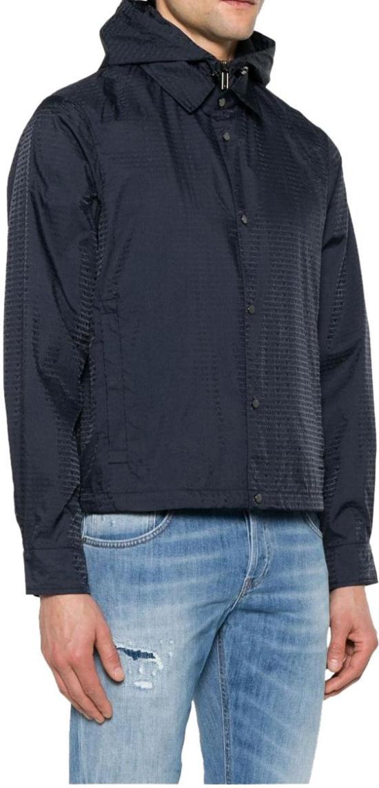 25SS 엠포리오 아르마니 코트 EM001003AF15384UB118 BLUE - EMPORIO ARMANI