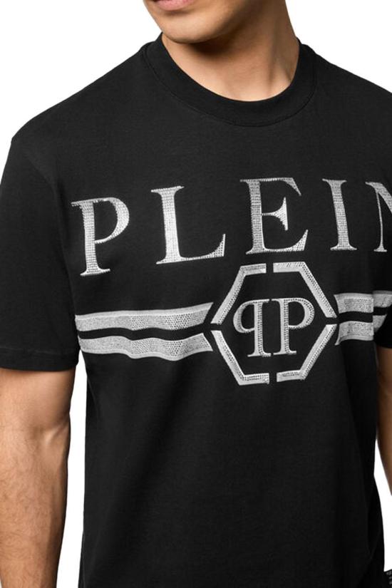 25FW 필립 플레인 탑 FAECMTK8457PJY002N02 BLACK - PHILIPP PLEIN